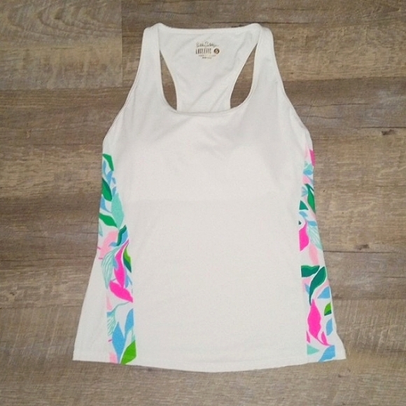 Lilly Pulitzer Tops - Lilly Pulitzer Luxletic Tank in Holding Court S